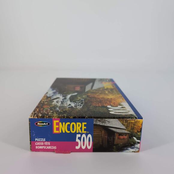 RoseArt Encore "Creekside Mill" 500 Fully Interlocking Piece Jigsaw Puzzle - GUC - Picture 5 of 10